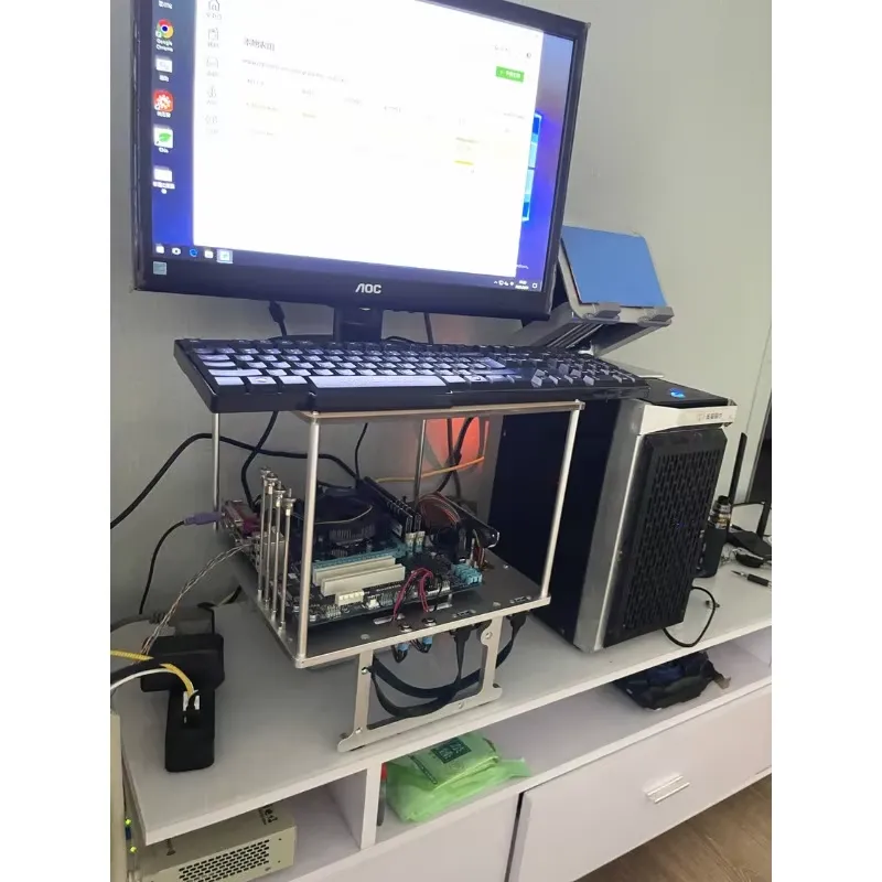 for Open Frame Aluminum MATX T - Aluminum Open Frame Test Bench Water Cooling ulasan dan harga